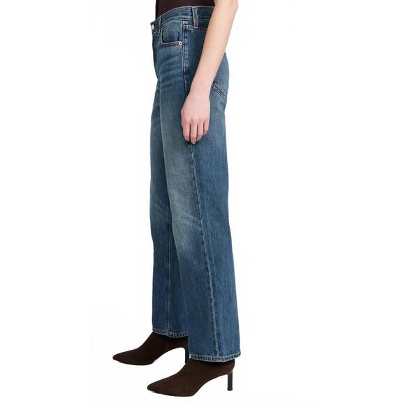 NEW ALEX MILL the bev relaxed jean in vintage dark indigo - Picture 3 of 5